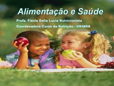 Alimentaзгo e Saъde