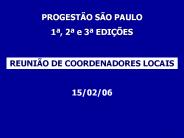 REUNIГO DE COORDENADORES LOCAIS