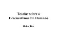 Teorias sobre o Desenvolvimento Humano PowerPoint PPT Presentation