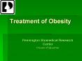 Treatment of Obesity PowerPoint PPT Presentation
