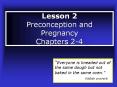 Lesson 2 Preconception and Pregnancy Chapters 2-4 PowerPoint PPT Presentation