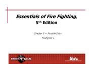 Essentials of Fire Fighting,