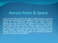 aurorapoolsandspas PowerPoint PPT Presentation