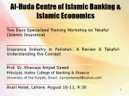 Al-Huda Centre of Islamic Banking & Islamic Economics