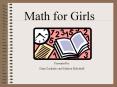 Math for Girls PowerPoint PPT Presentation