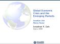Global Economic Crisis and the Emerging Markets Jonathan Doh PowerPoint PPT Presentation