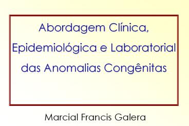 DOENЗAS METABУLICAS HEREDITБRIAS