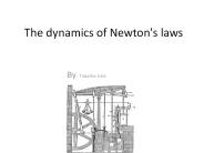 the dynamics of newton's laws