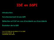IDE en SSPI