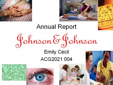 Annual Report Johnson&Johnson