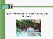 Injury Prevention in Restaurants and Kitchens