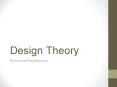 Design Theory PowerPoint PPT Presentation