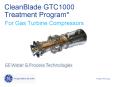 CleanBlade GTC1000 Treatment Program* For Gas Turbine PowerPoint PPT Presentation