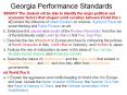 Georgia Performance Standards PowerPoint PPT Presentation