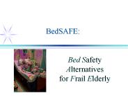 Bed Safety Alternatives for Frail Elderly