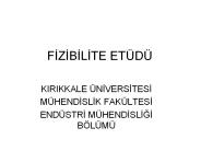 FIZIBILITE ET