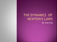 the dynamics of newtons laws e. king