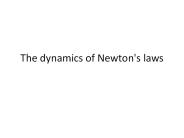 The dynamics of Newton's laws hlblevins