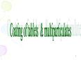 Coating of tablets PowerPoint PPT Presentation