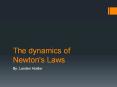 The Dynamics of Newtons Laws lholder PowerPoint PPT Presentation