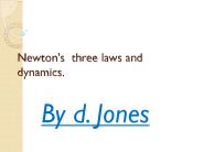 the dynamics of newtons laws