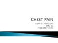 CHEST PAIN PowerPoint PPT Presentation