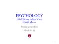 PSYCHOLOGY (8th Edition, in Modules) David Myers PowerPoint PPT Presentation