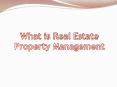 Real Estate Property Management PowerPoint PPT Presentation