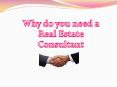 Real Estate Consultant PowerPoint PPT Presentation