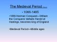 The Medieval Period (Pg 22) PowerPoint PPT Presentation