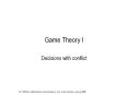 Game Theory I PowerPoint PPT Presentation