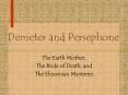 Demeter and Persephone PowerPoint PPT Presentation