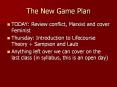The New Game Plan PowerPoint PPT Presentation