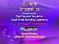 Guide to Internships PowerPoint PPT Presentation