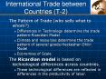 International Trade between Countries (T-2) The Pattern of PowerPoint PPT Presentation