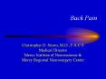 Back Pain PowerPoint PPT Presentation