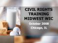 CIVIL RIGHTS TRAINING MIDWEST WIC PowerPoint PPT Presentation