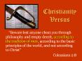 Christianity Versus PowerPoint PPT Presentation