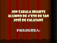 Jon Zabala Iriarte alumno de 4
