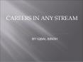 CAREERS IN ANY STREAM PowerPoint PPT Presentation