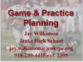 Game & Practice Planning PowerPoint PPT Presentation