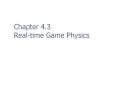 Chapter 4.3 Real-time Game Physics PowerPoint PPT Presentation