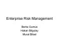 Enterprise Risk Management PowerPoint PPT Presentation