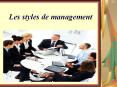 Les styles de management PowerPoint PPT Presentation