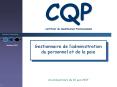 CQP Certificat de Qualification Professionnelle PowerPoint PPT Presentation