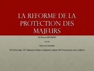 LA REFORME DE LA PROTECTION DES MAJEURS