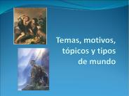Temas, motivos, t