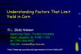 Understanding Factors That Limit Yield in Corn PowerPoint PPT Presentation