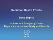 Radiation Health Effects