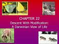 Descent With Modification: A Darwinian View of Life PowerPoint PPT Presentation